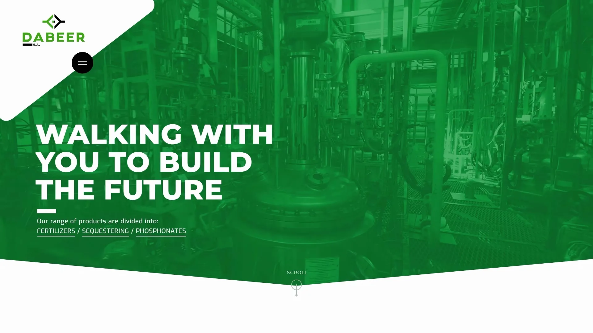Chemical manufacturer — From physical catalogue to a product system