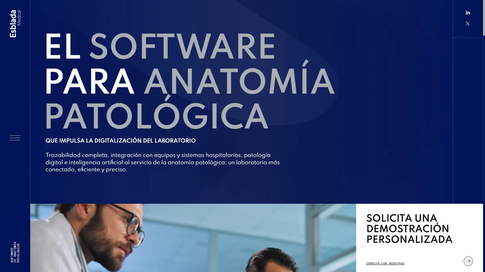 Medical technology company — A technical catalogue for medical software
