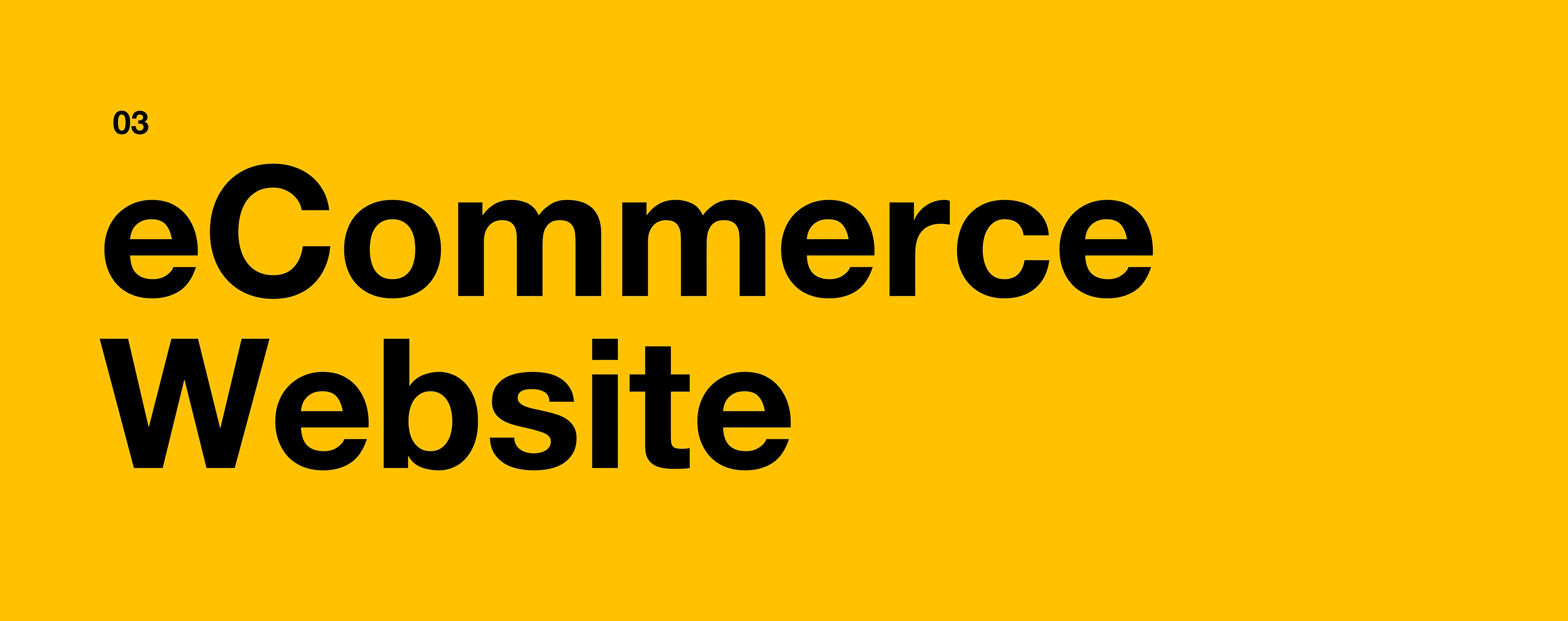OneStopShop commerce chapter title in large black display typography